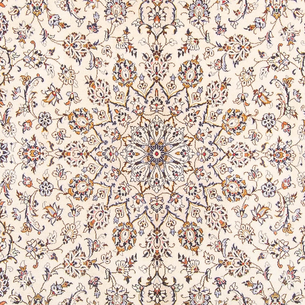 Persisk tæppe - Keshan - 302 x 194 cm - creme