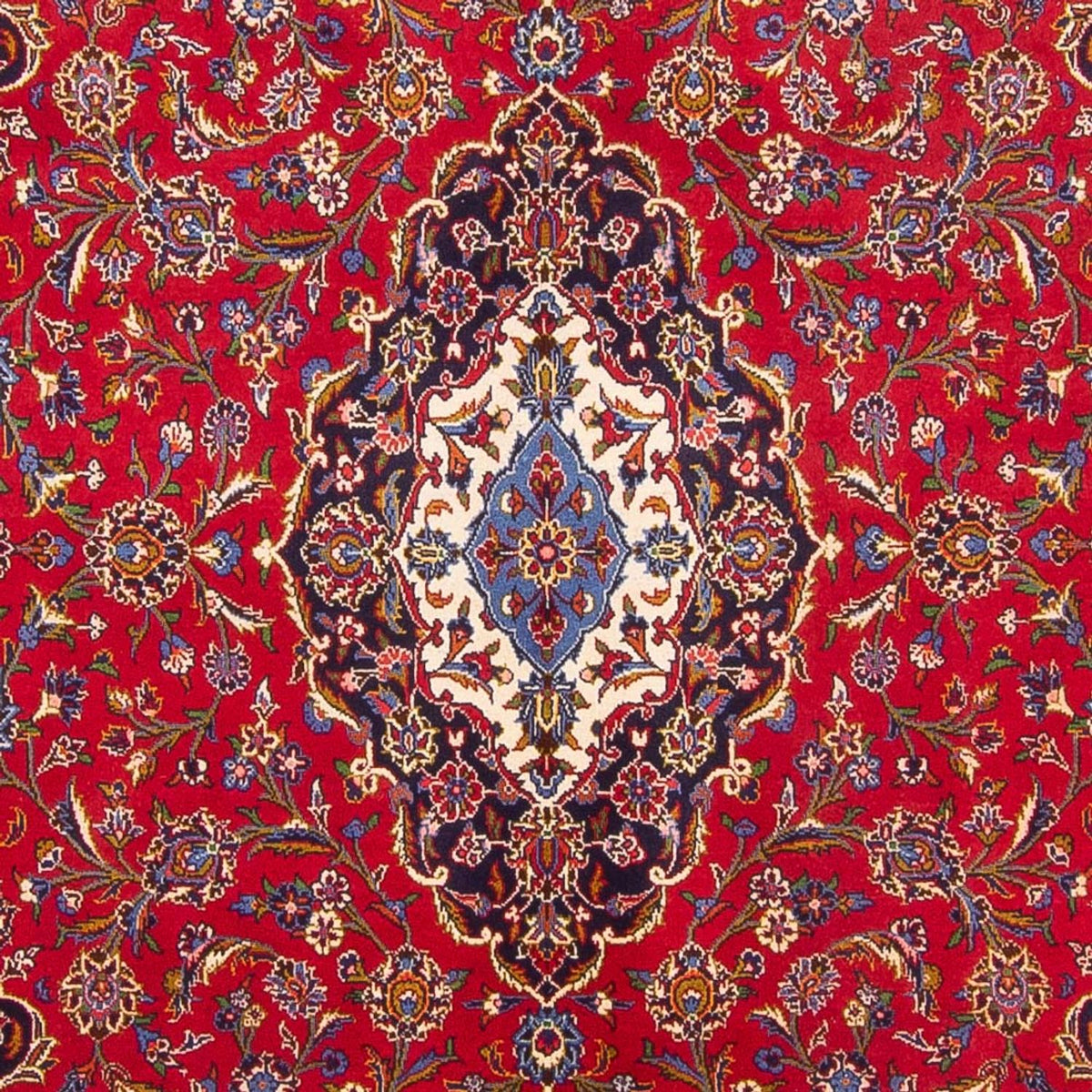 Persisk tæppe - Keshan - 293 x 202 cm - rød