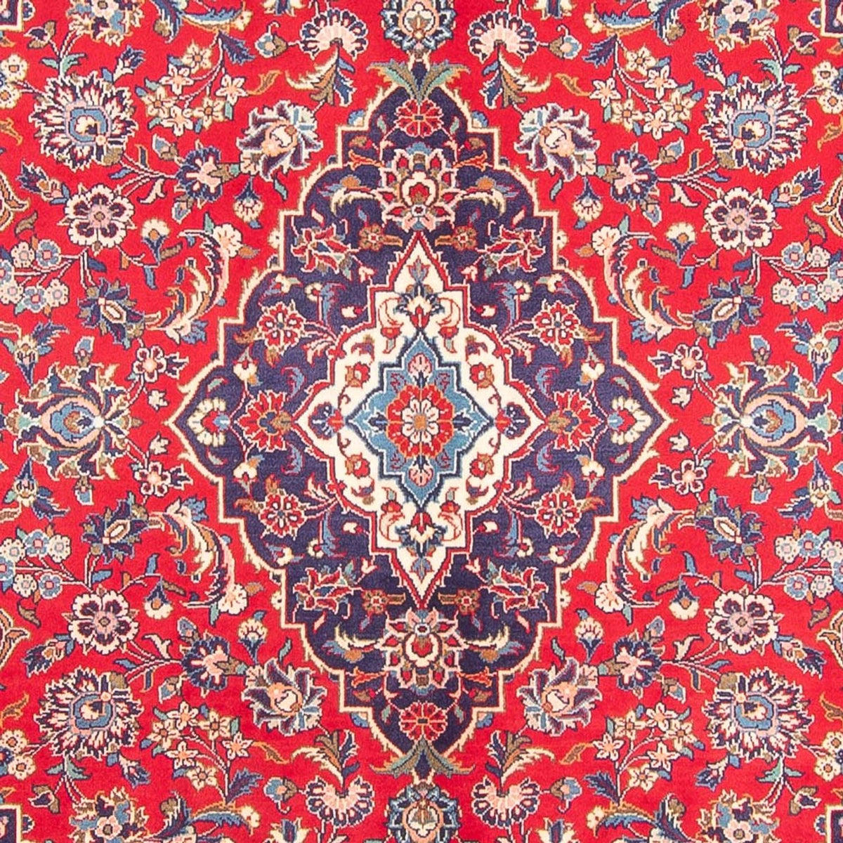 Persisk tæppe - Keshan - 297 x 200 cm - rød