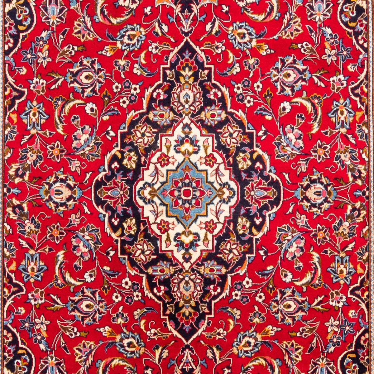 Persisk tæppe - Keshan - 297 x 200 cm - rød