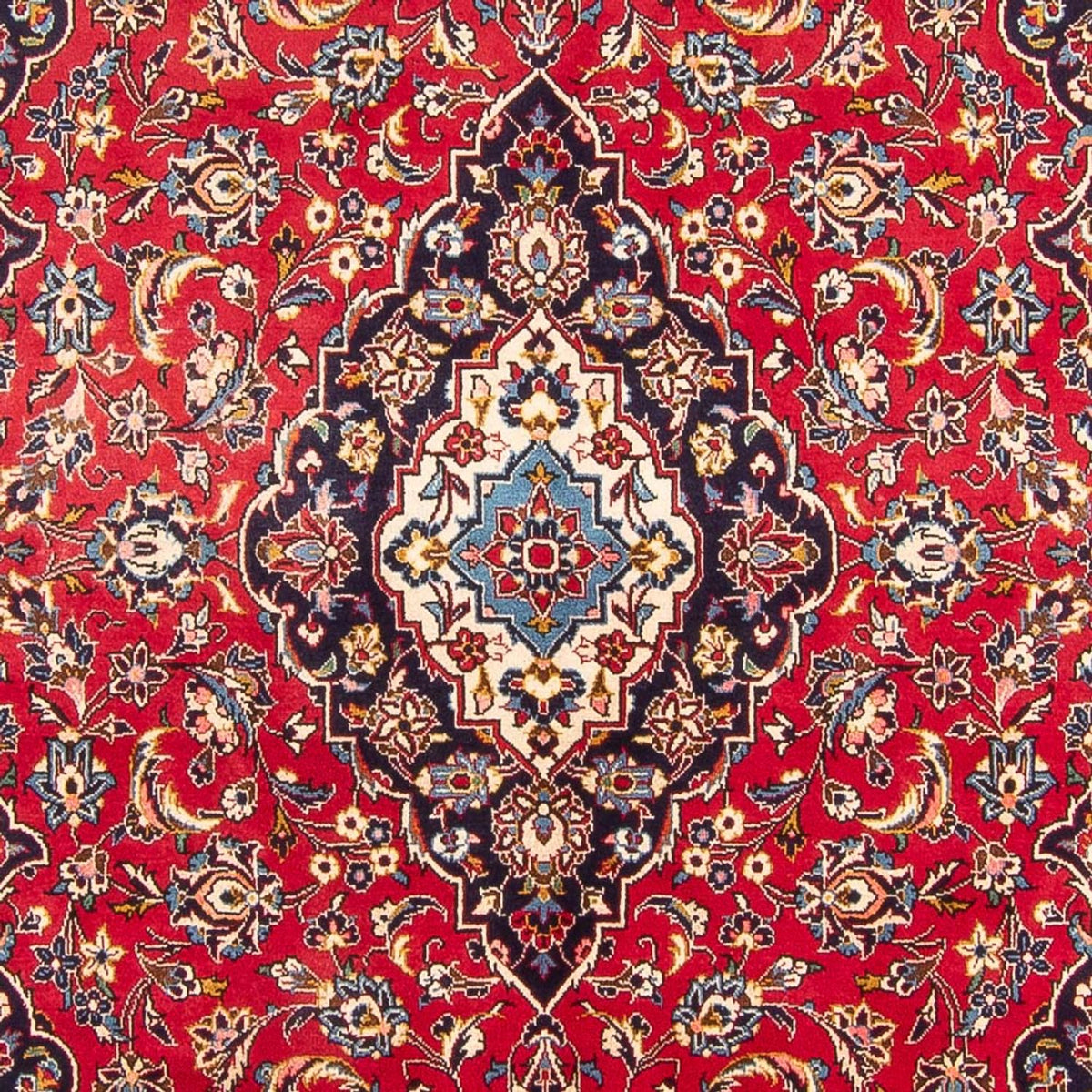 Persisk tæppe - Keshan - 300 x 200 cm - rød