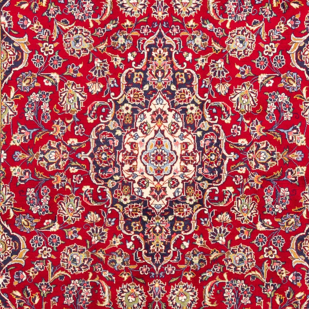 Persisk tæppe - Keshan - 302 x 200 cm - rød