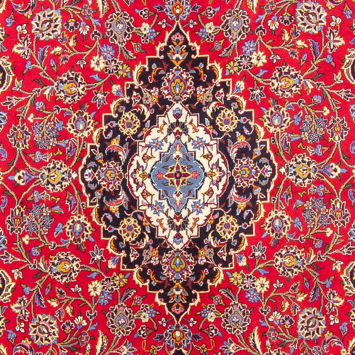 Persisk tæppe - Keshan - 306 x 200 cm - rød