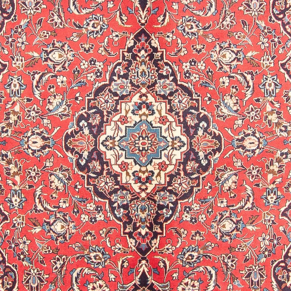 Persisk tæppe - Keshan - 309 x 198 cm - rød
