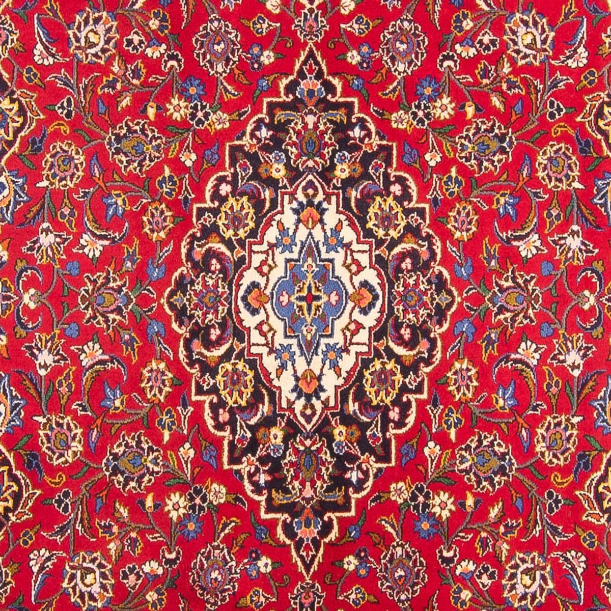 Persisk tæppe - Keshan - 306 x 200 cm - rød