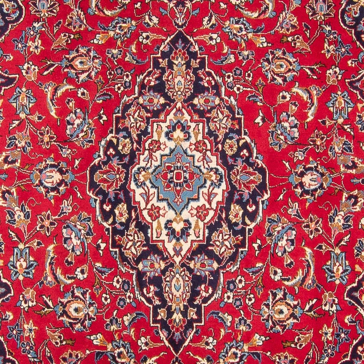Persisk tæppe - Keshan - 310 x 200 cm - rød
