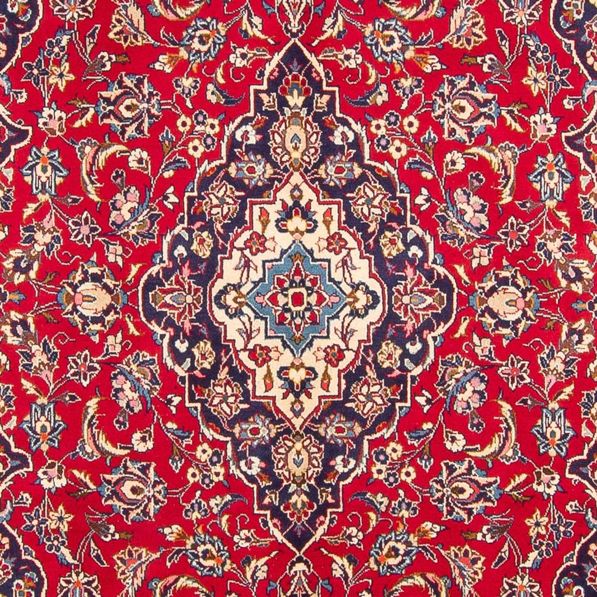Persisk tæppe - Keshan - 310 x 200 cm - rød