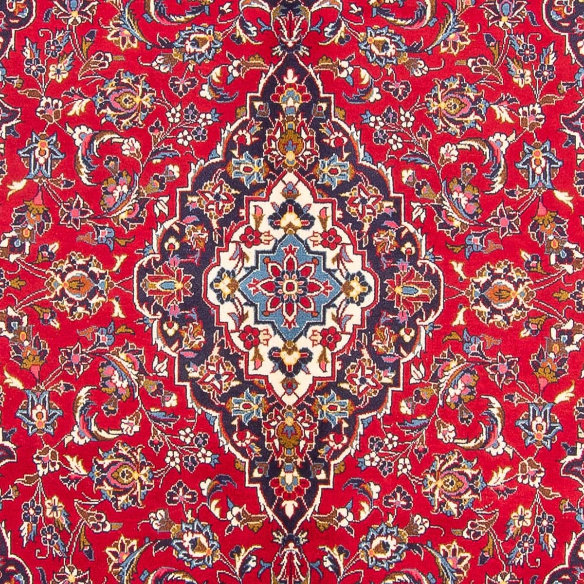 Persisk tæppe - Keshan - 315 x 200 cm - rød