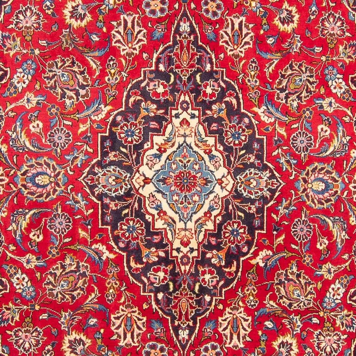 Persisk tæppe - Keshan - 310 x 205 cm - rød