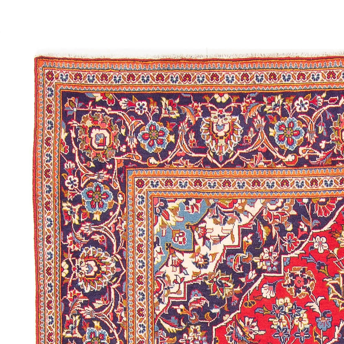 Persisk tæppe - Keshan - 325 x 197 cm - rød