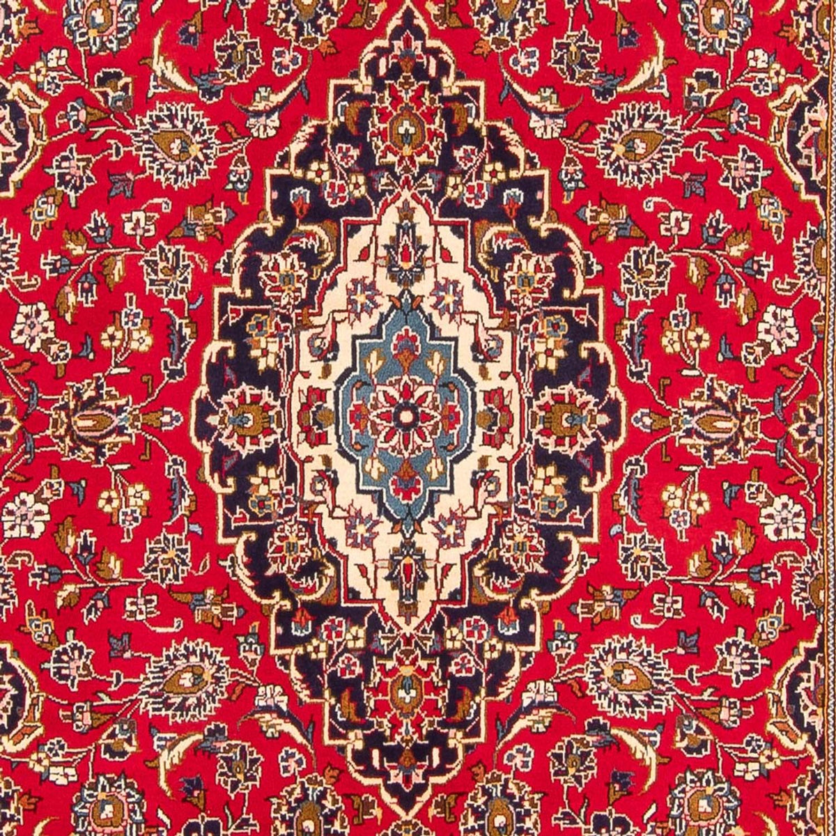 Persisk tæppe - Keshan - 325 x 198 cm - rød