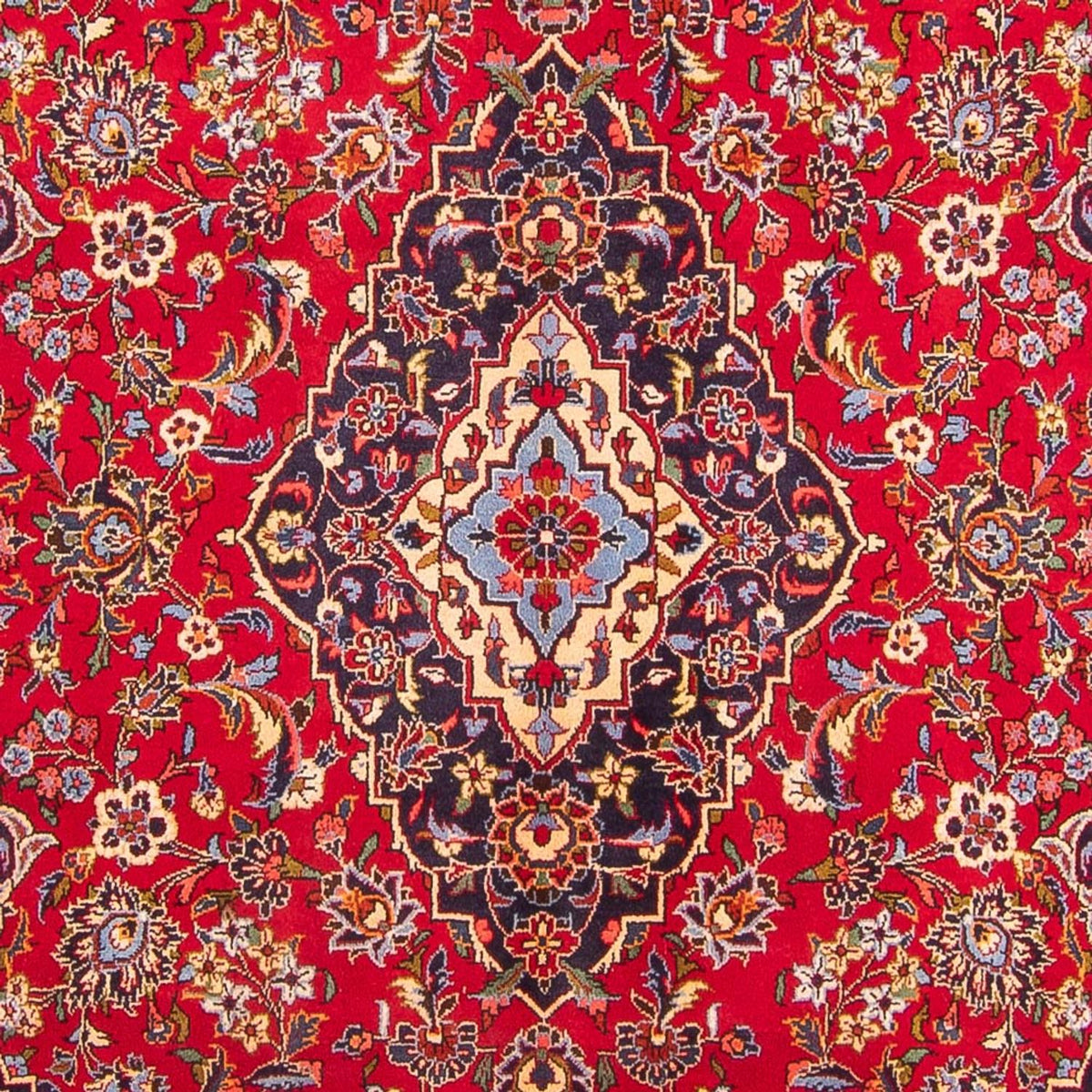 Persisk tæppe - Keshan - 330 x 202 cm - rød