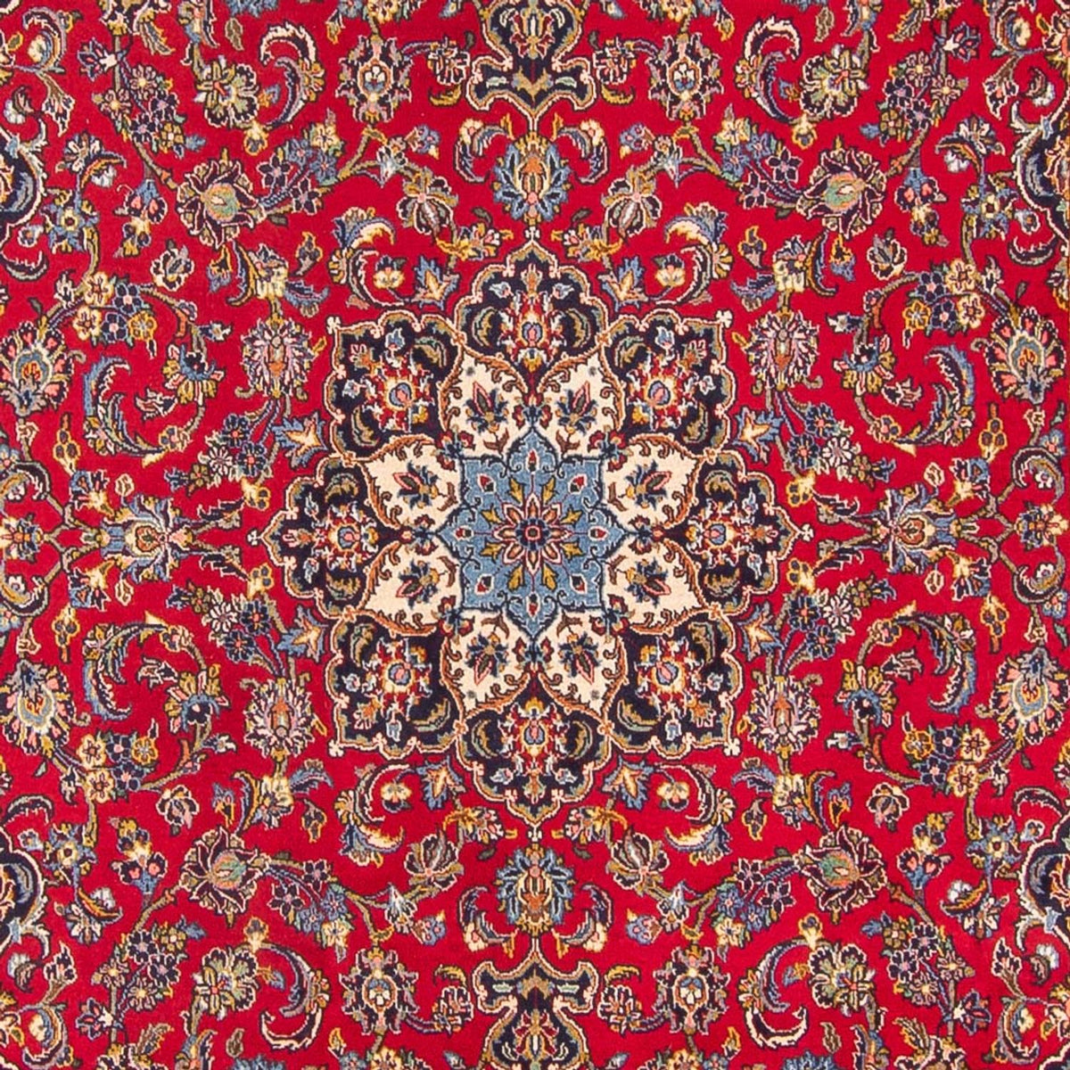 Persisk tæppe - Keshan - 326 x 209 cm - rød