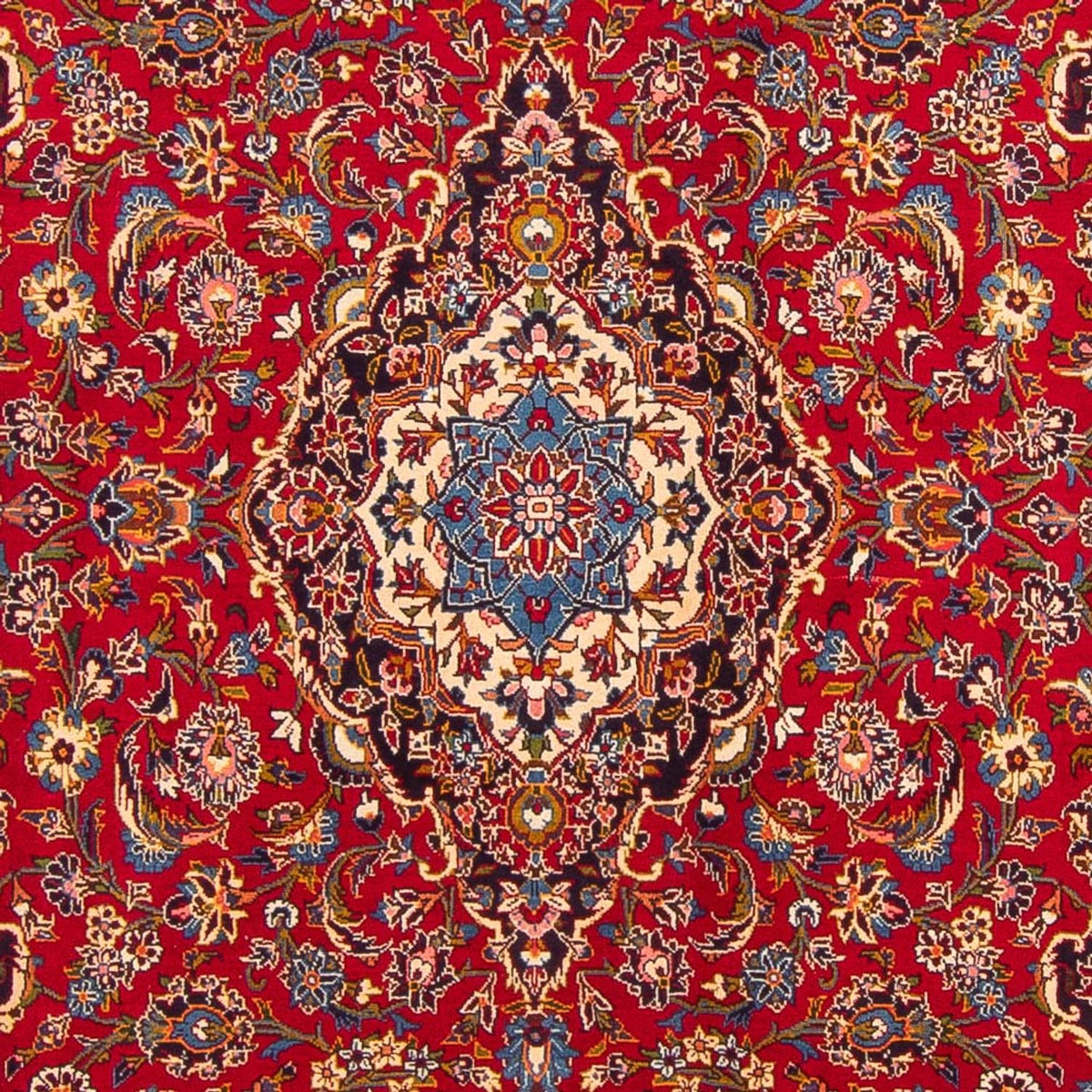 Persisk tæppe - Keshan - 335 x 210 cm - rød