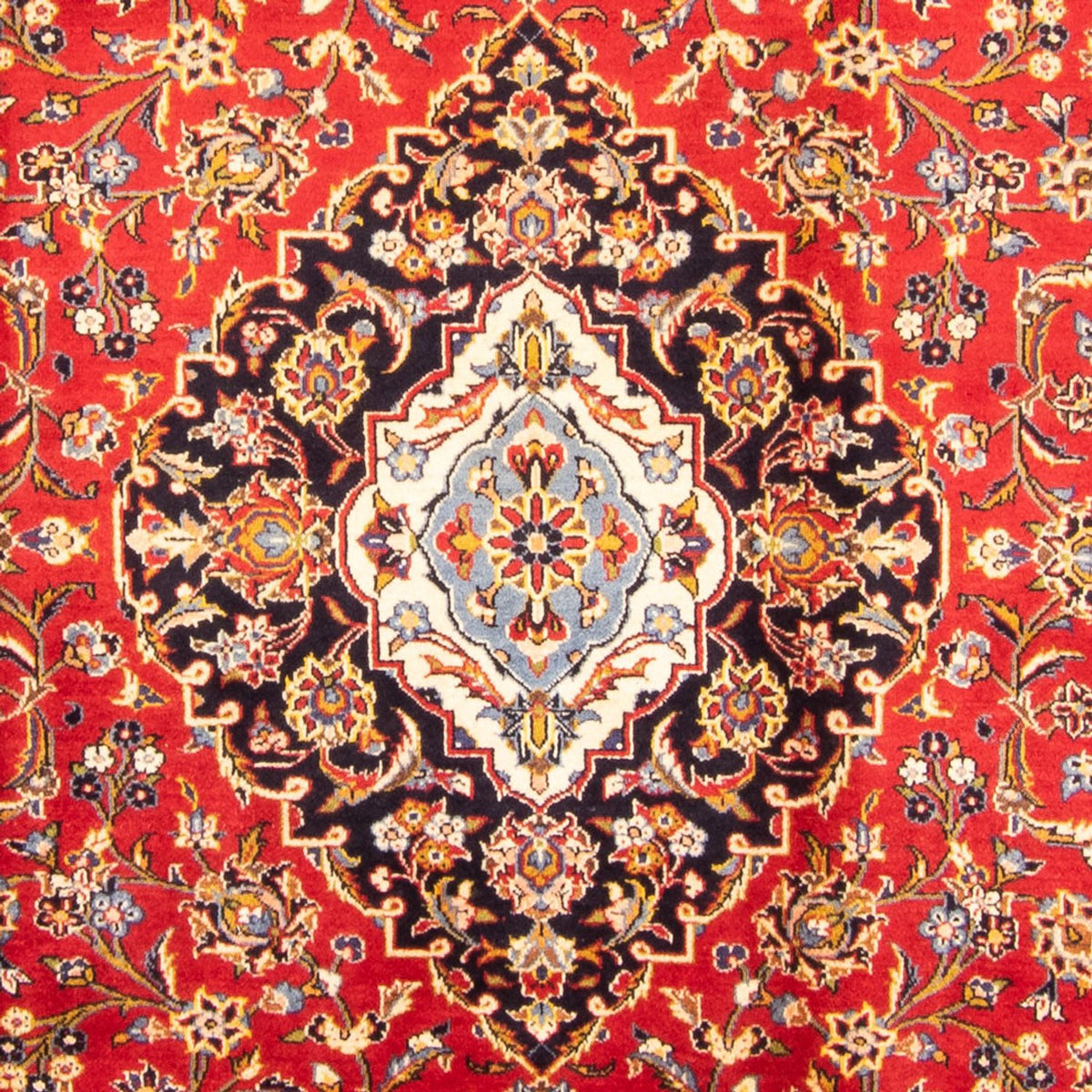 Persisk tæppe - Keshan - 343 x 248 cm - rød