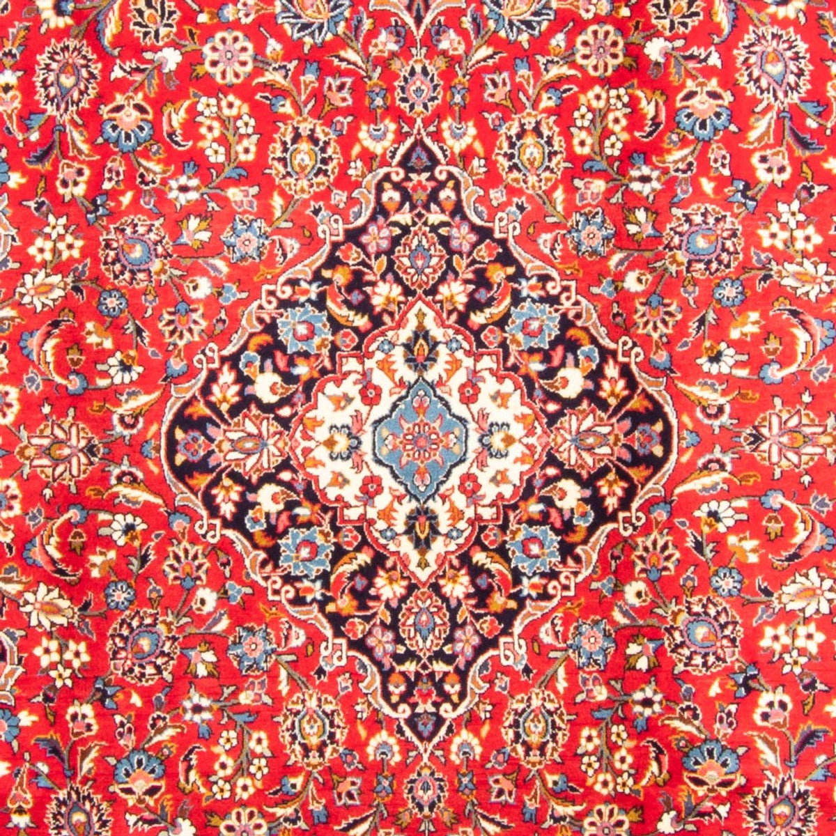 Persisk tæppe - Keshan - 355 x 245 cm - rød