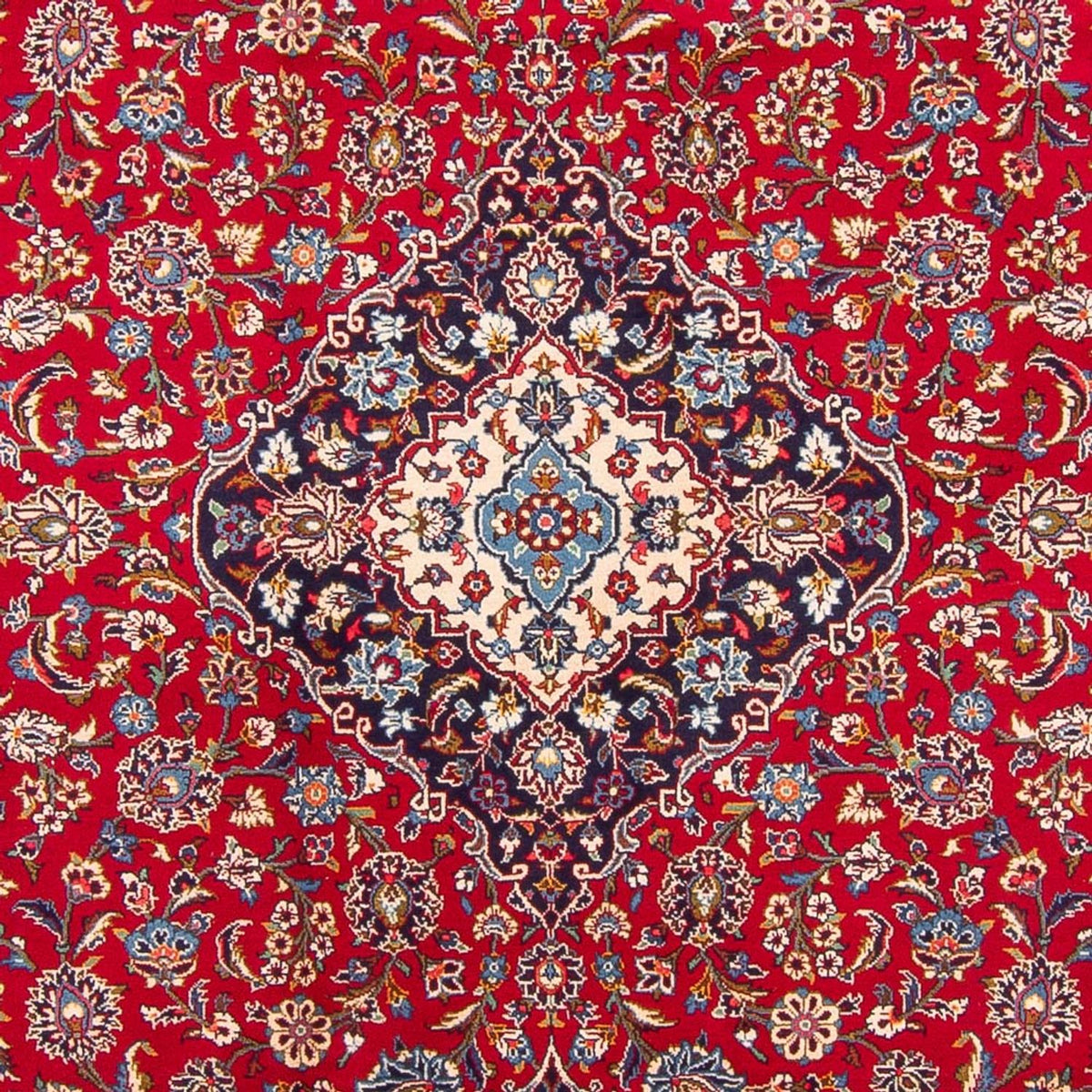 Persisk tæppe - Keshan - 350 x 250 cm - rød