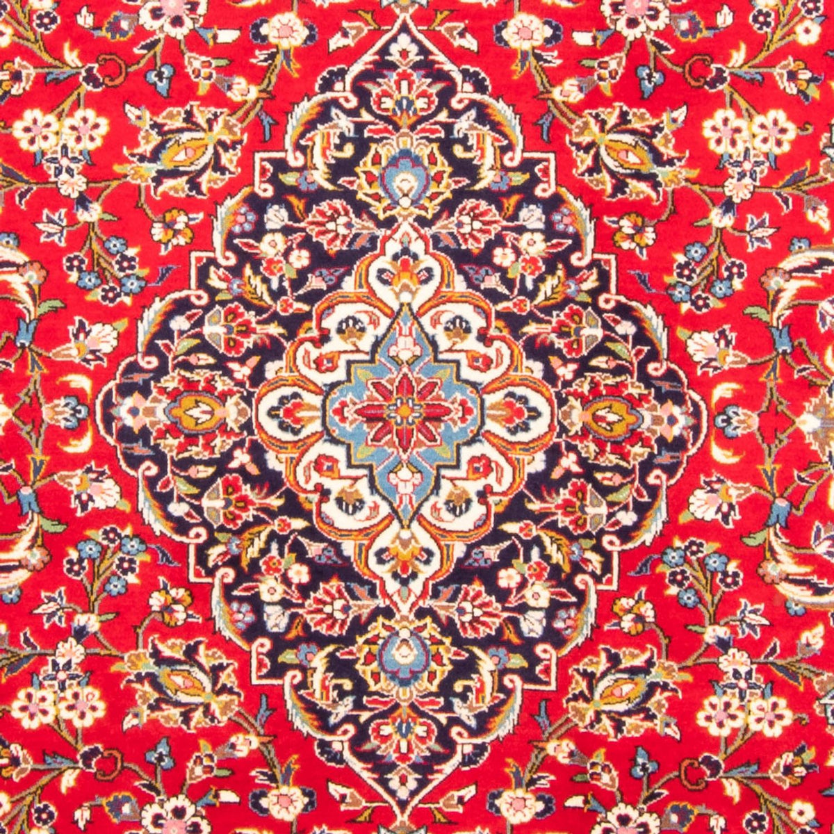 Persisk tæppe - Keshan - 360 x 248 cm - rød