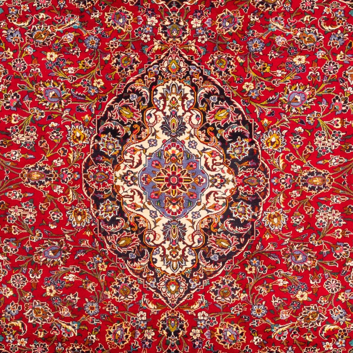 Persisk tæppe - Keshan - 352 x 256 cm - rød