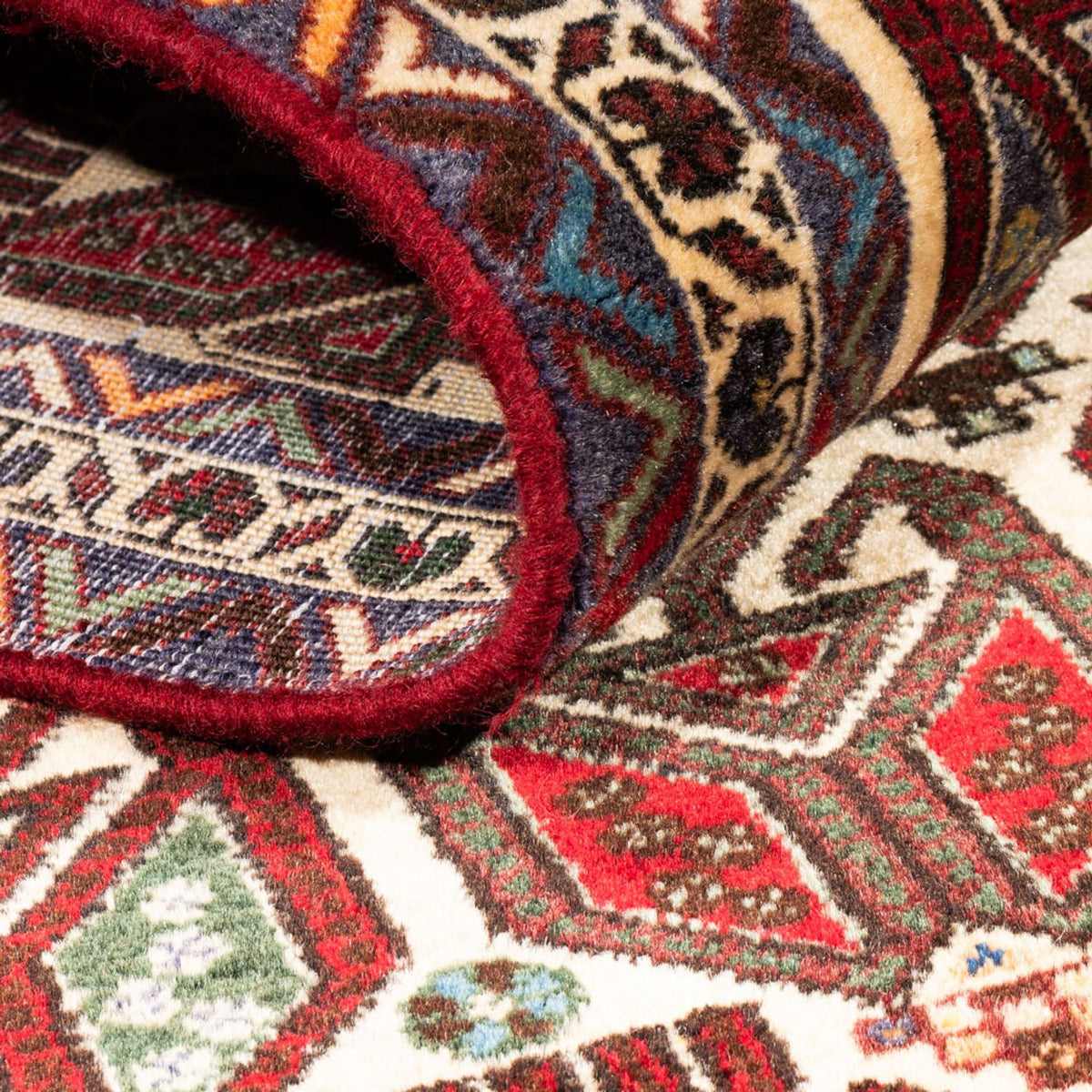 Persisk tæppe - Nomadisk - 165 x 75 cm - flerfarvet