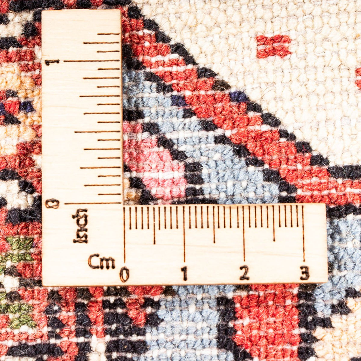 Løber Persisk tæppe - Nomadisk - 208 x 75 cm - flerfarvet