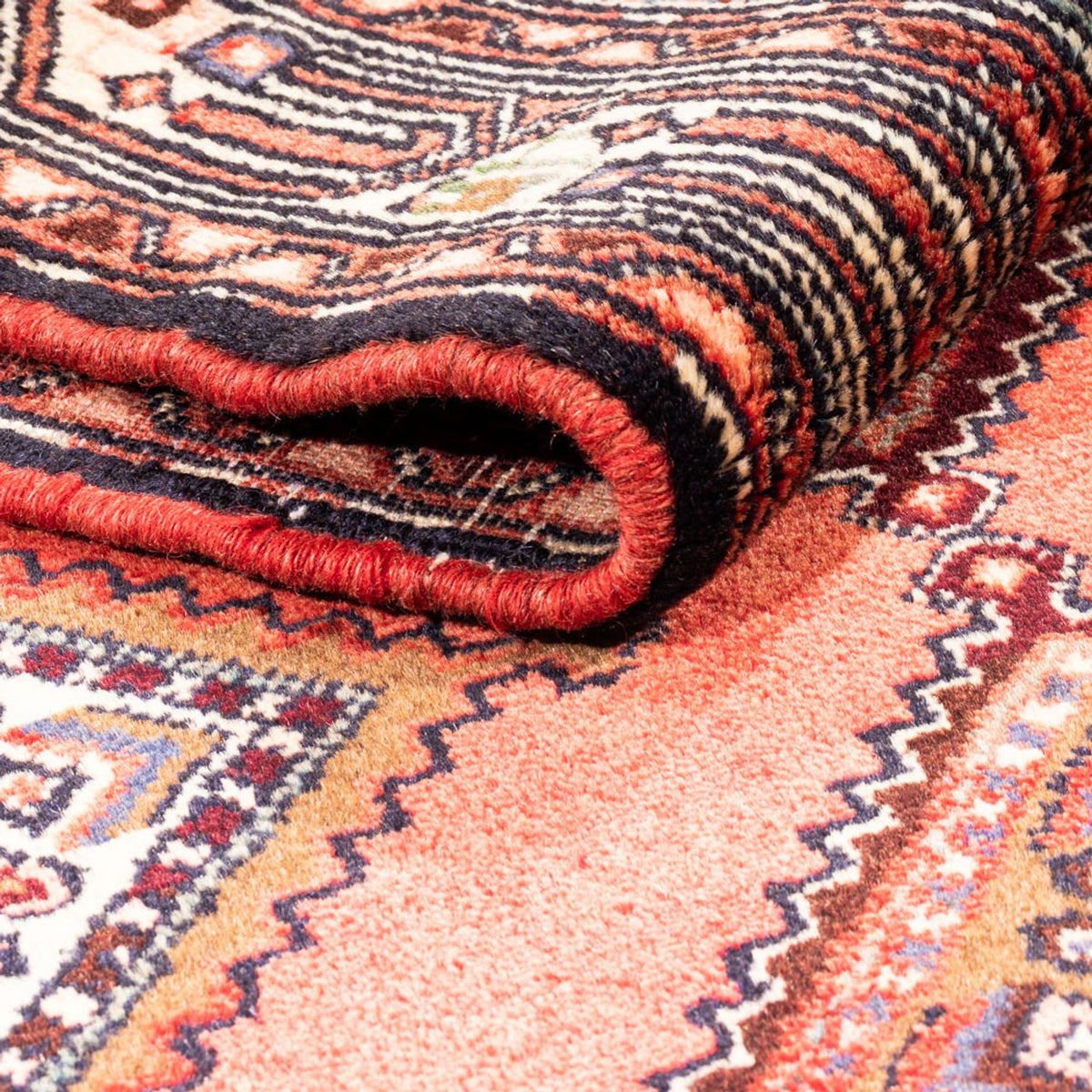 Løber Persisk tæppe - Nomadisk - 185 x 75 cm - rød