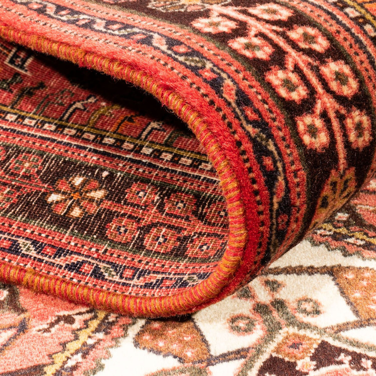 Løber Persisk tæppe - Nomadisk - 214 x 86 cm - rød