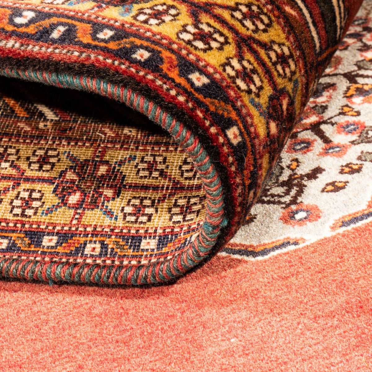 Løber Persisk tæppe - Nomadisk - 207 x 84 cm - rød