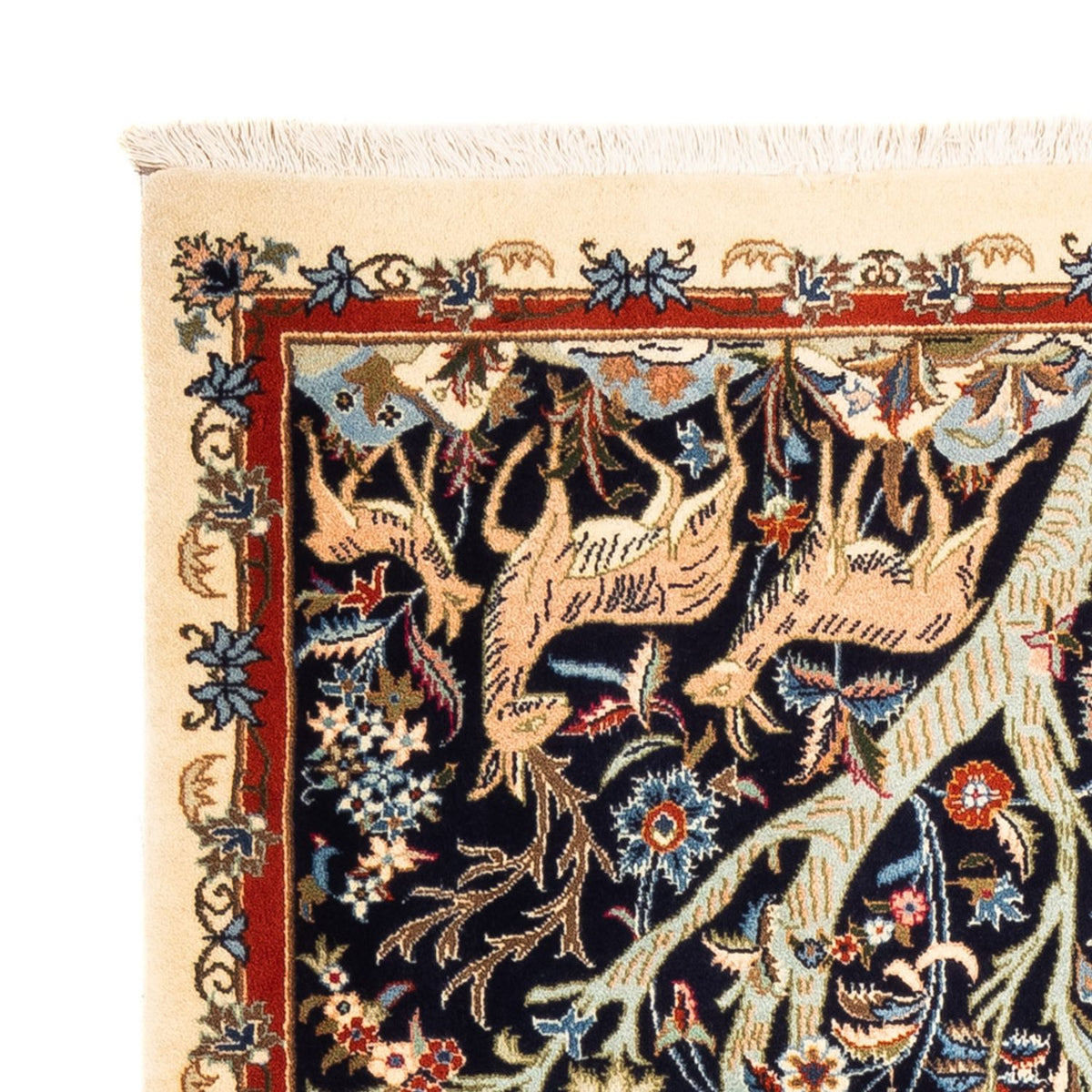 Løber Persisk tæppe - Classic - 188 x 90 cm - mørkeblå