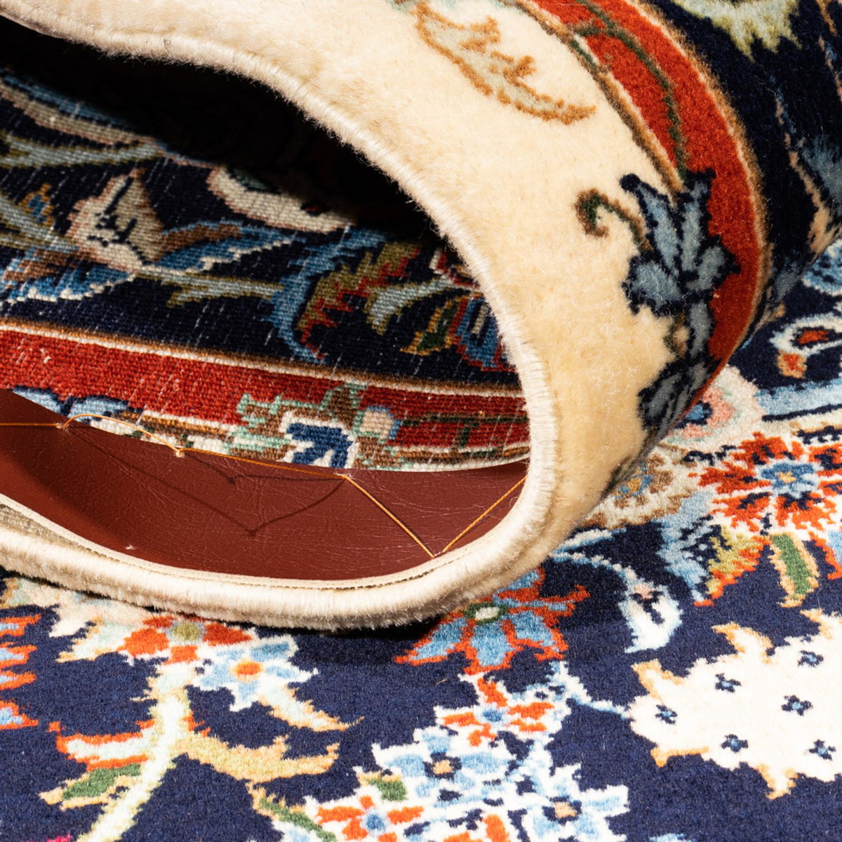 Løber Persisk tæppe - Classic - 188 x 90 cm - mørkeblå