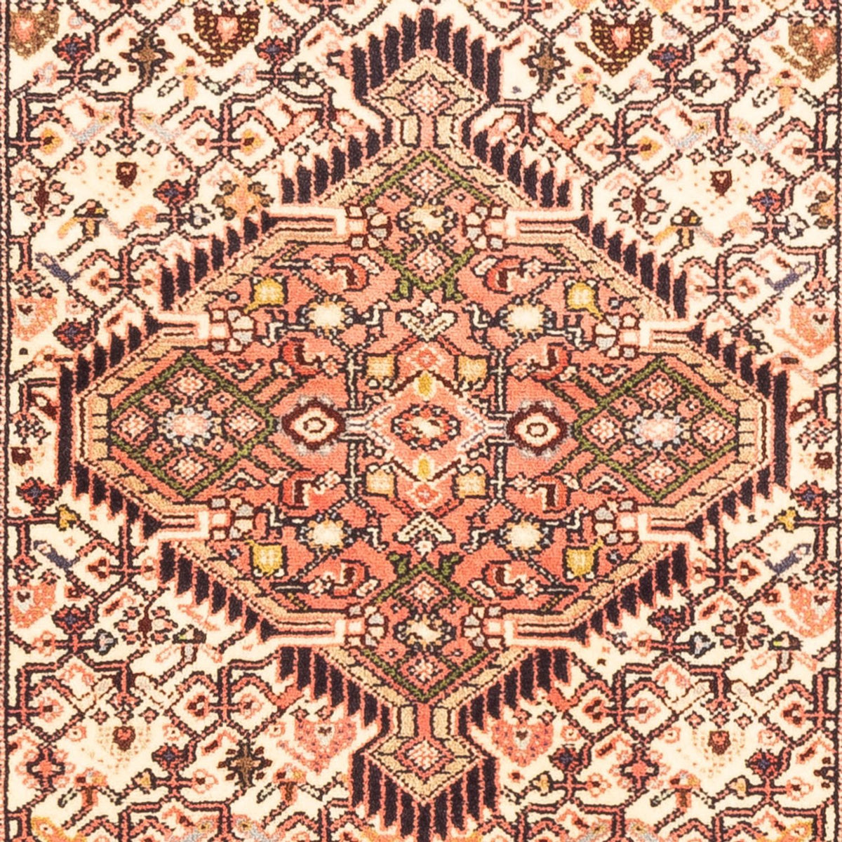 Løber Persisk tæppe - Nomadisk - 202 x 87 cm - creme