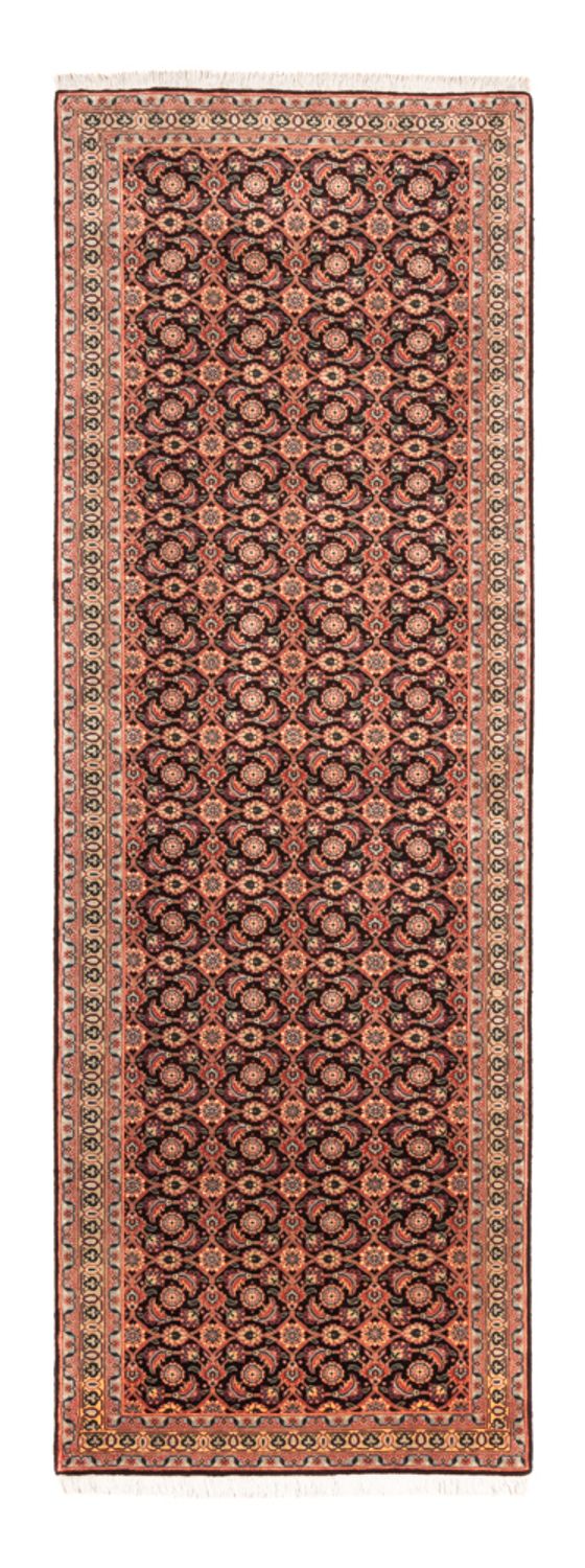 Løber Persisk tæppe - Tabriz - Royal - 200 x 68 cm - mørkeblå