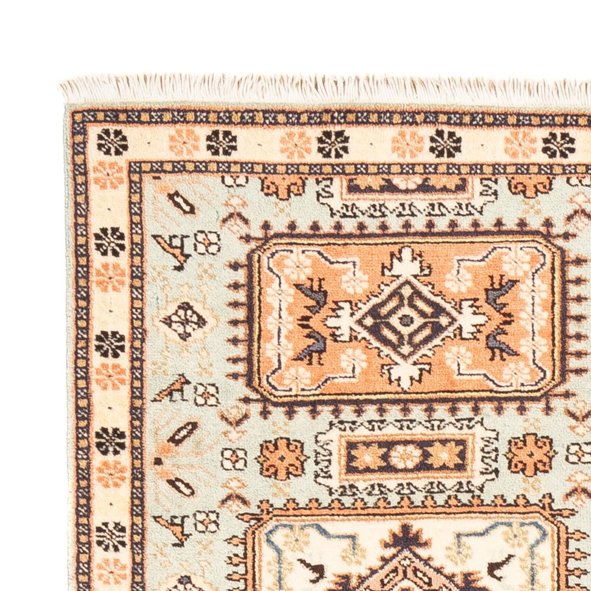 Løber Persisk tæppe - Nomadisk - 188 x 66 cm - lysegrøn