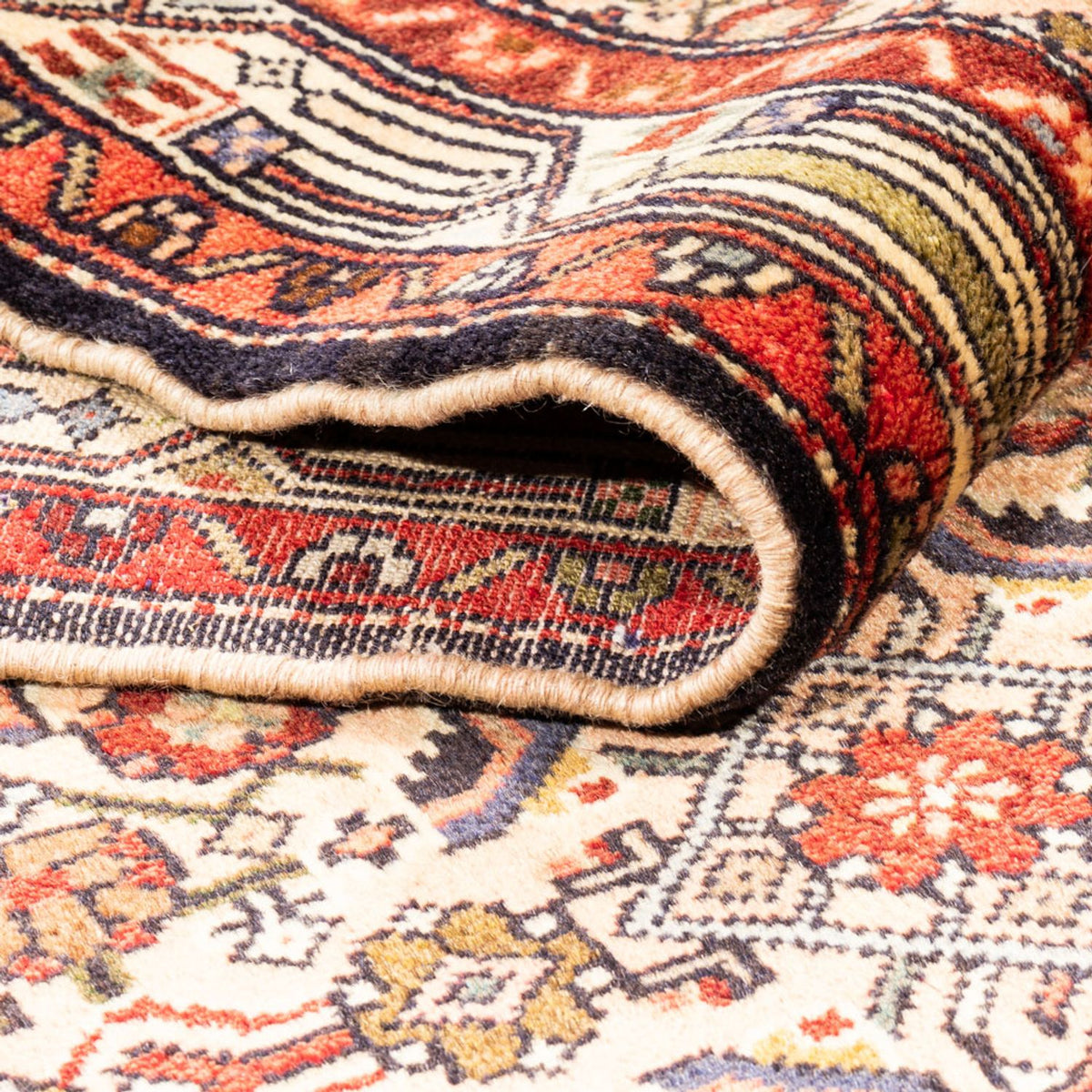 Løber Persisk tæppe - Nomadisk - 193 x 76 cm - rød