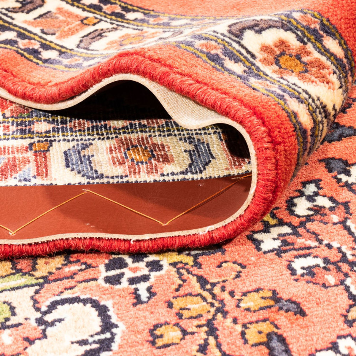 Løber Persisk tæppe - Nomadisk - 186 x 82 cm - laks