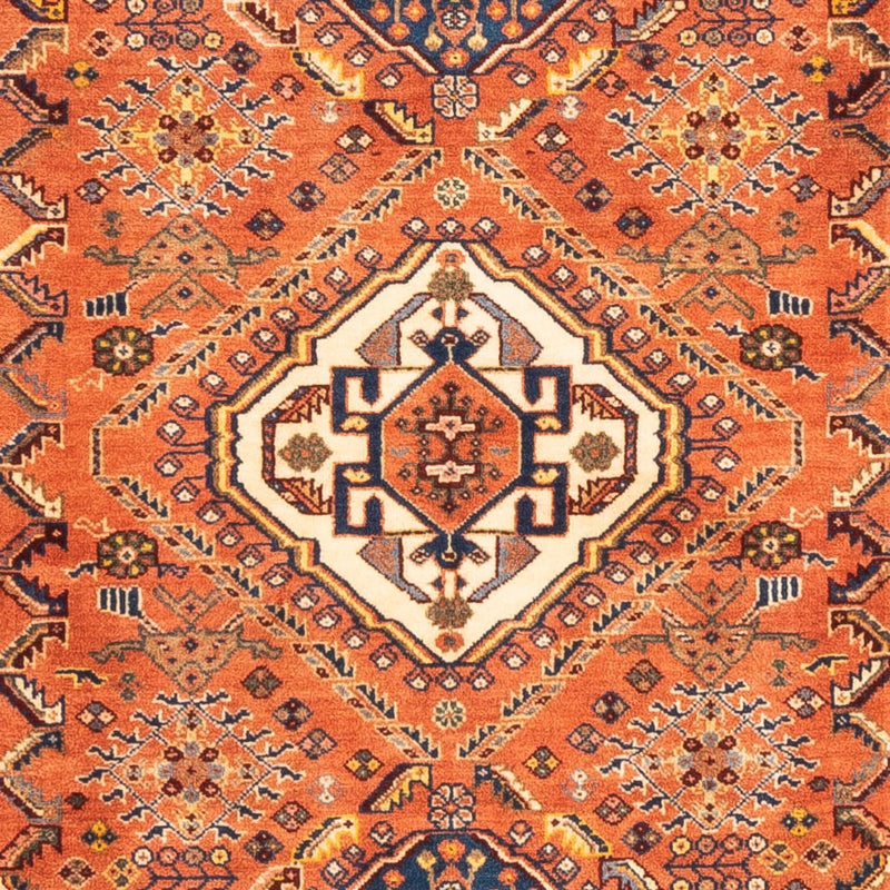 Løber Gabbeh-tæppe - Kashkuli Persisk - 195 x 84 cm - rød