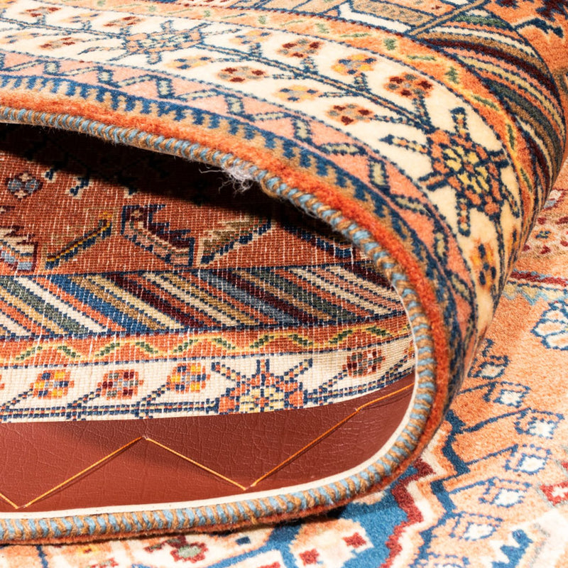 Løber Gabbeh-tæppe - Kashkuli Persisk - 195 x 84 cm - rød