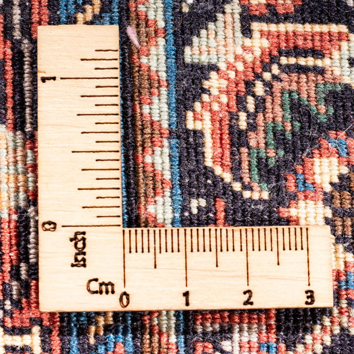 Løber Persisk tæppe - Bijar - 189 x 82 cm - lysrød