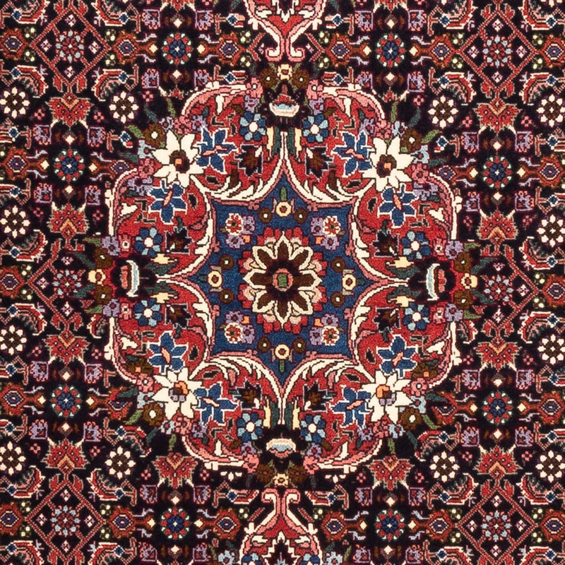 Løber Persisk tæppe - Bijar - 200 x 76 cm - mørkeblå