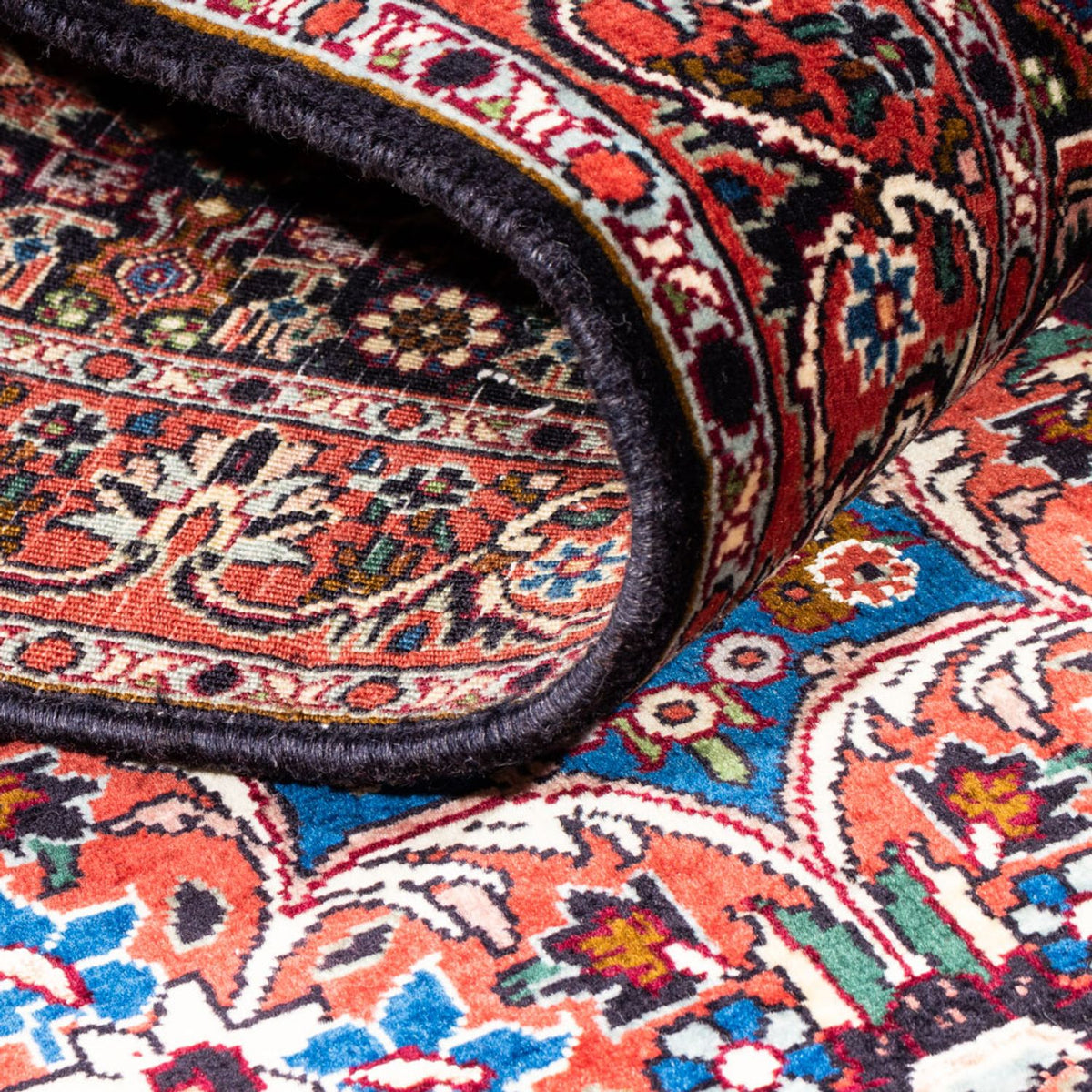 Løber Persisk tæppe - Bijar - 200 x 76 cm - mørkeblå