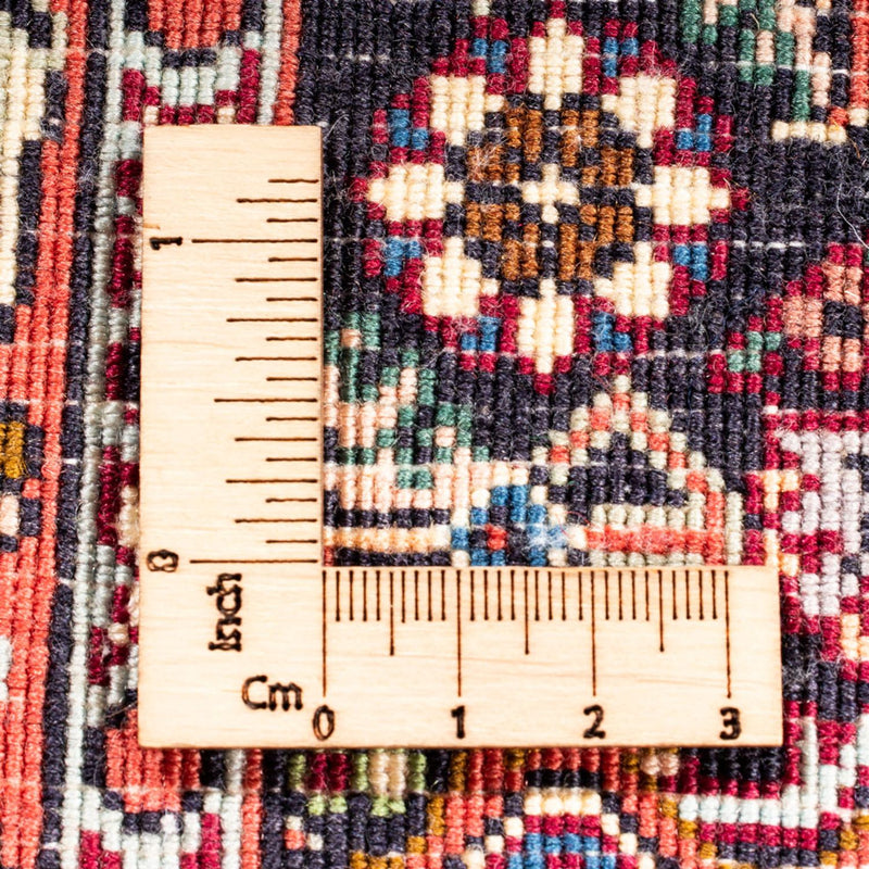 Løber Persisk tæppe - Bijar - 200 x 76 cm - mørkeblå