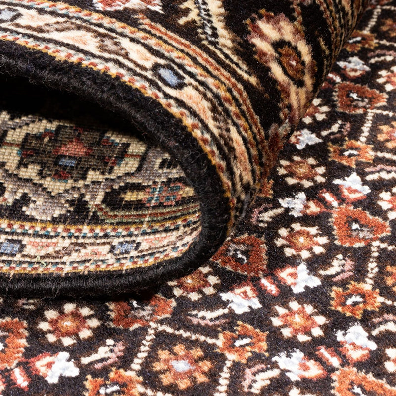 Løber Persisk tæppe - Tabriz - Royal - 196 x 80 cm - mørkeblå