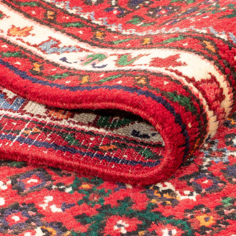 Løber Persisk tæppe - Nomadisk - 392 x 77 cm - rød