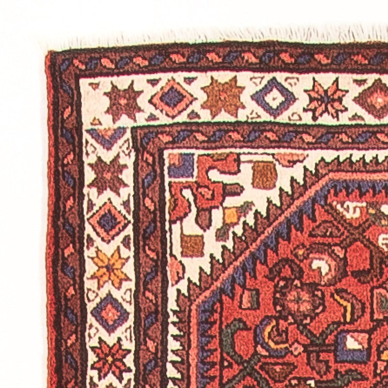 Løber Persisk tæppe - Nomadisk - 382 x 75 cm - rød