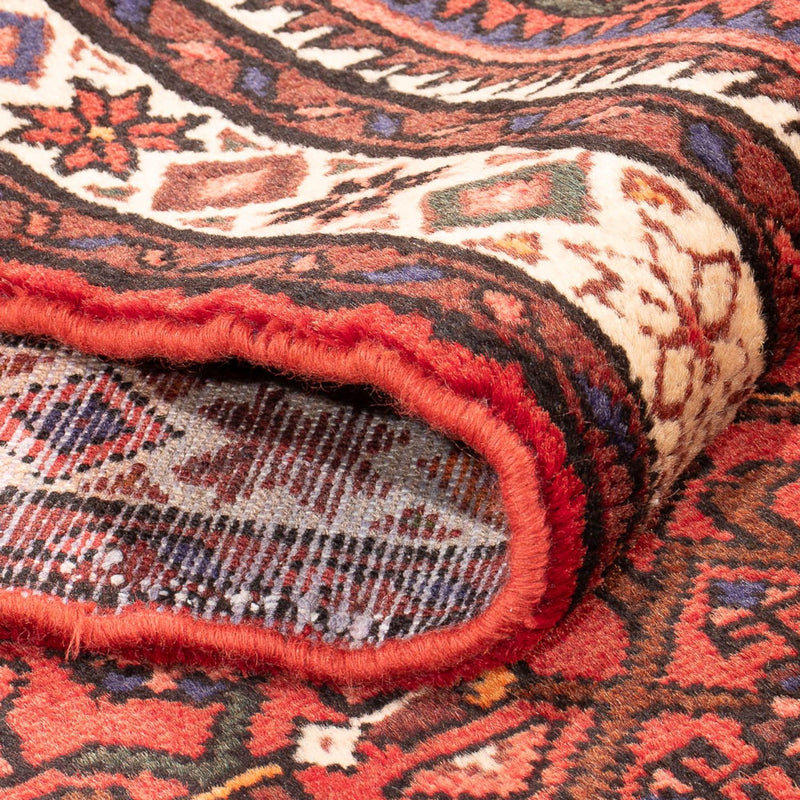 Løber Persisk tæppe - Nomadisk - 382 x 75 cm - rød