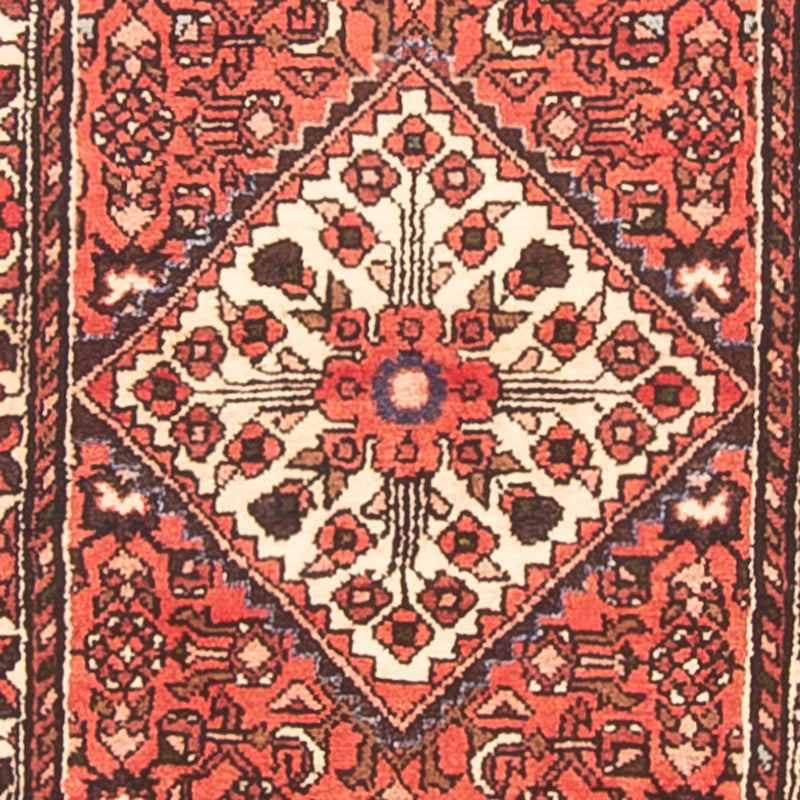 Løber Persisk tæppe - Nomadisk - 392 x 80 cm - rød