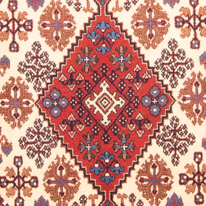 Løber Persisk tæppe - Nomadisk - 440 x 95 cm - creme