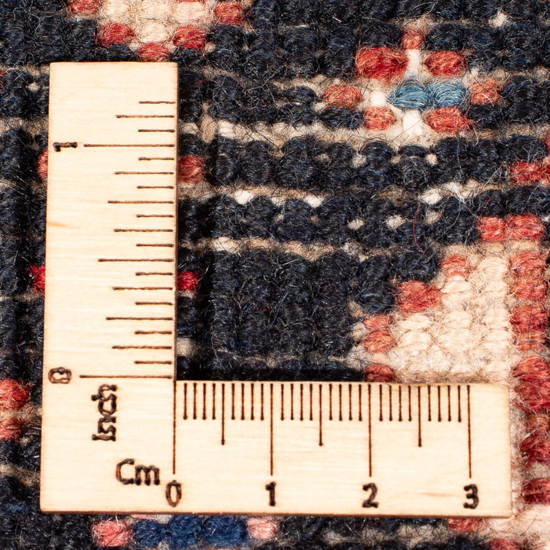 Løber Persisk tæppe - Nomadisk - 382 x 107 cm - mørkeblå