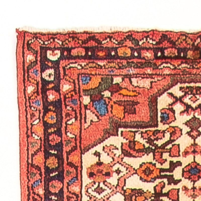 Løber Kelim-tæppe - orientalsk - 408 x 70 cm - beige