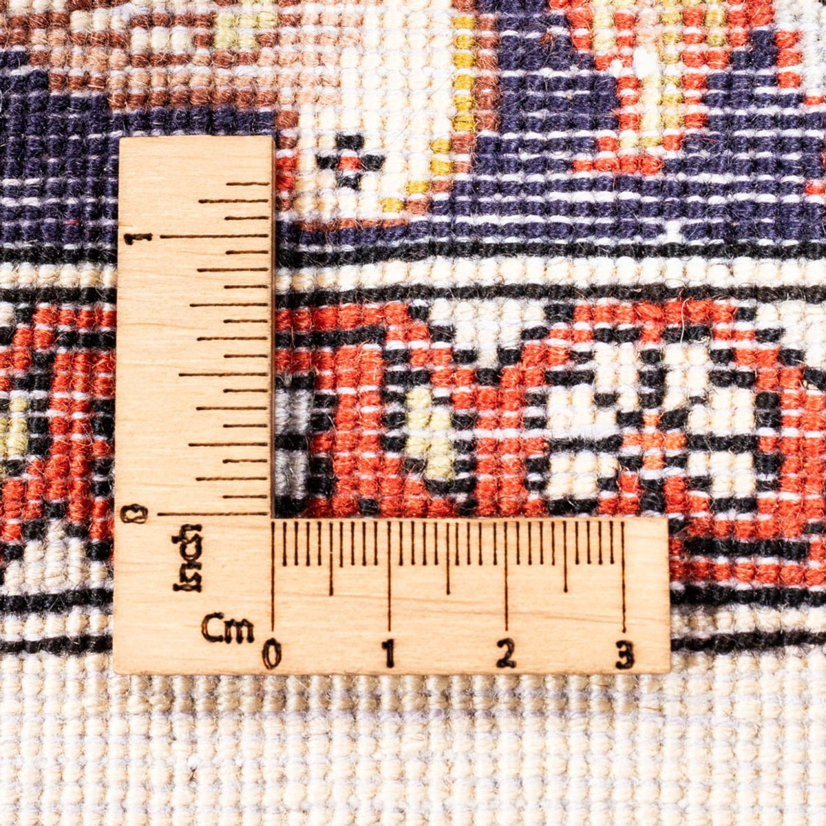 Persisk tæppe - Ghom - 258 x 166 cm - creme